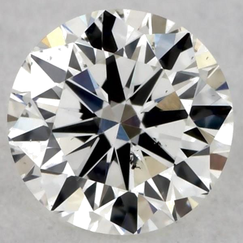 0.23 carat H-SI1 Very Good cut Natūralus Round Deimantas (1)
