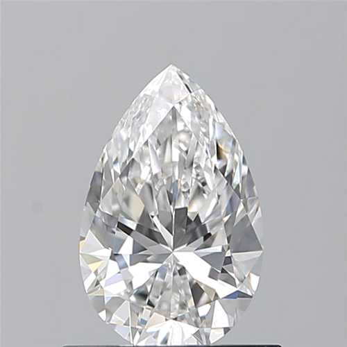 0.72 carat E-VVS2 Natūralus Pear Deimantas (1)