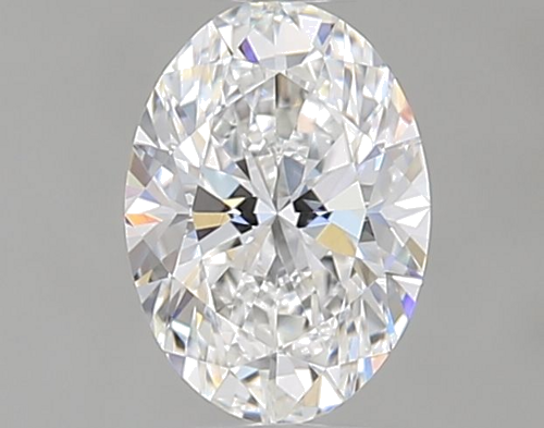 0.44 carat F-VVS1 Natūralus Oval Deimantas (1)