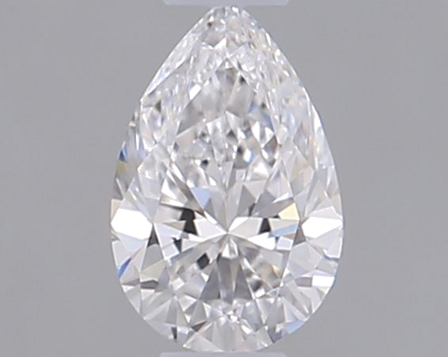 0.25 carat F-IF Natūralus Pear Deimantas (1)