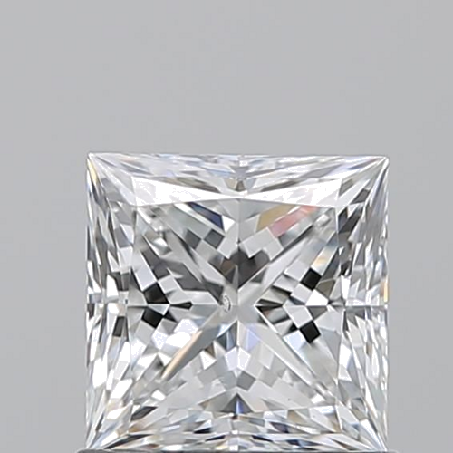 1.01 carat E-VS2 Natūralus Princess Deimantas (1)