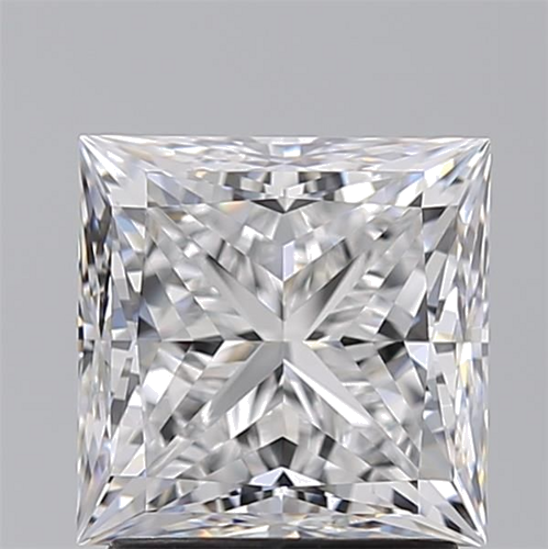 2.21 carat D-VVS1 Natūralus Princess Deimantas (1)