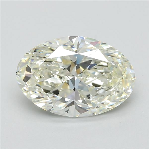 4.1 carat K-VS1 Natūralus Oval Deimantas (1)