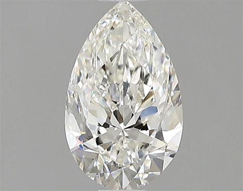 1.0 carat H-VS2 Natūralus Pear Deimantas (1)