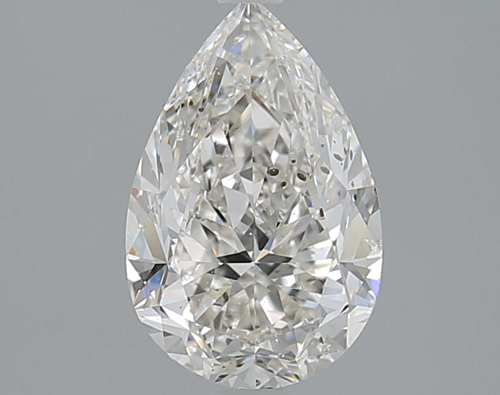 2.0 carat J-SI2 Natūralus Pear Deimantas (1)