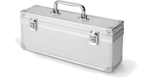 Cargo coin storage case for coin tubes (3)