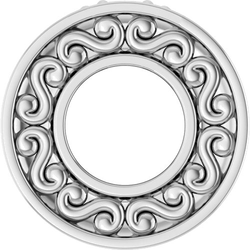 Pakabukas „Family Loop“ 925 Sidabro Round 2mm (1)