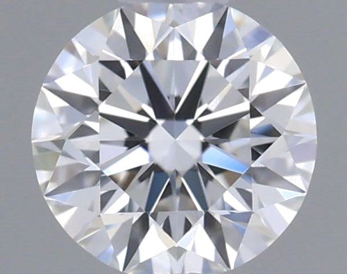 0.37 carat F-VVS2 Excellent cut Natūralus Round Deimantas (1)
