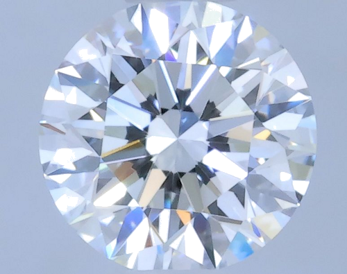 0.55 carat F-VVS1 Excellent cut Natūralus Round Deimantas (1)