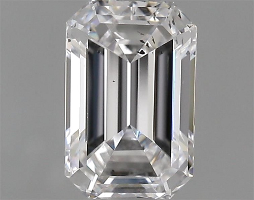 1.0 carat D-SI2 Natūralus Emerald Deimantas (1)