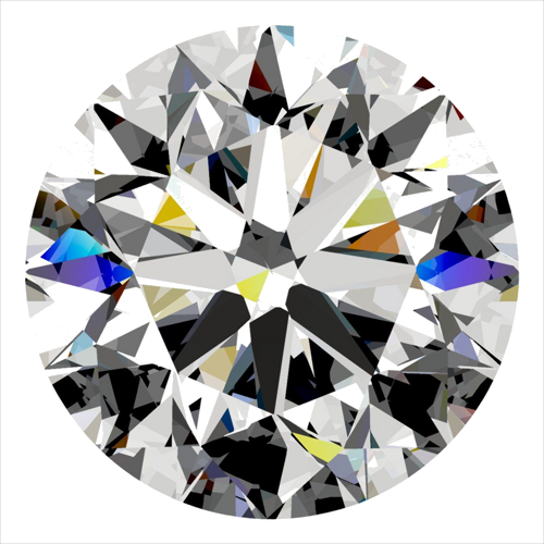 0.3 carat D-SI1 Very Good cut Natūralus Round Deimantas (1)
