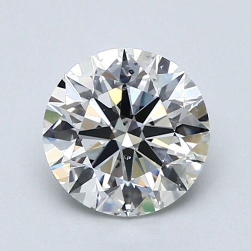 1.5 carat G-SI2 Excellent cut Natūralus Round Deimantas (1)
