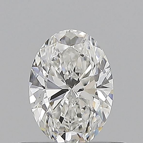 0.52 carat G-VS2 Natūralus Oval Deimantas (1)