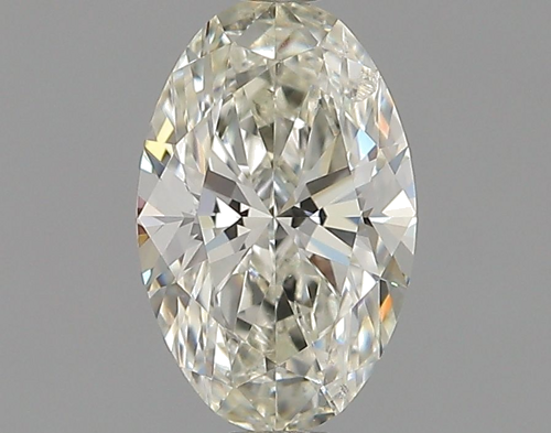 0.53 carat K-SI2 Natūralus Oval Deimantas (1)