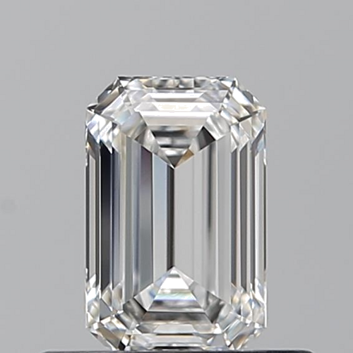 0.52 carat F-VVS2 Natūralus Emerald Deimantas (1)