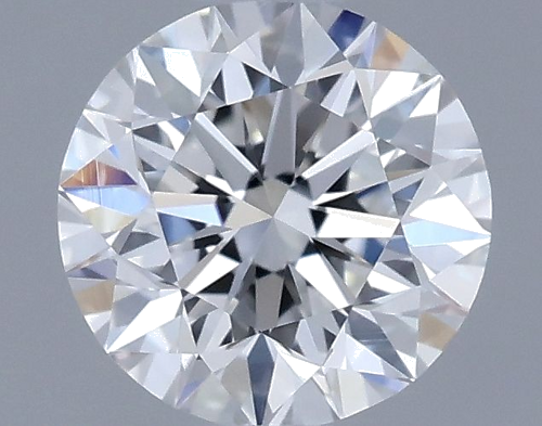 0.53 carat F-VVS1 Excellent cut Natūralus Round Deimantas (1)