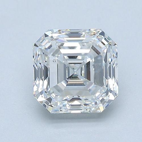 2.01 carat F-VS2 Natūralus Asscher Deimantas (1)