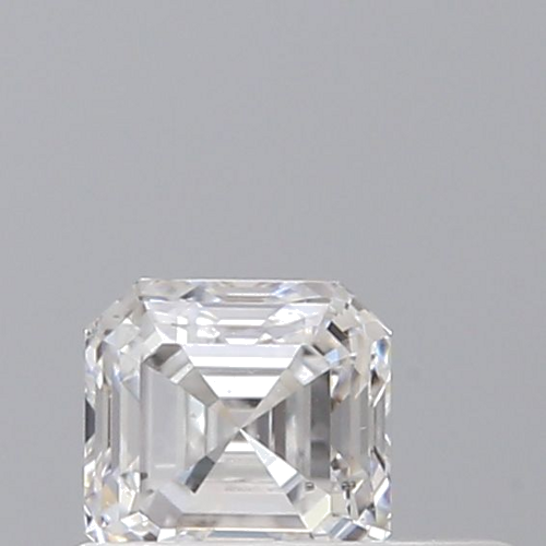 0.32 carat D-SI2 Natūralus Asscher Deimantas (1)