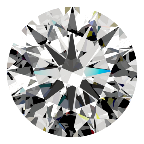 0.4 carat G-VS1 Excellent cut Natūralus Round Deimantas (1)