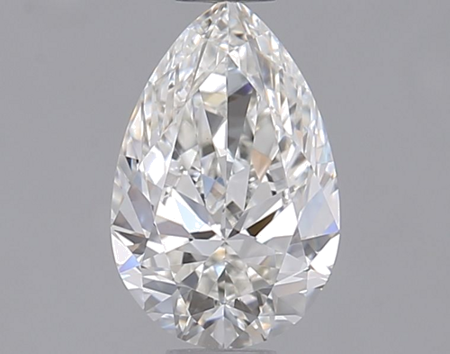 0.71 carat H-VS1 Natūralus Pear Deimantas (1)
