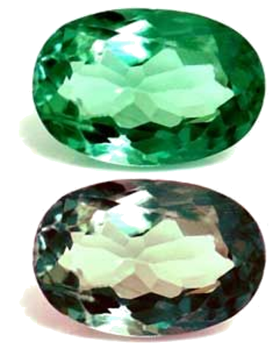 0.39 carat GREEN Oval Alexandrite (1)