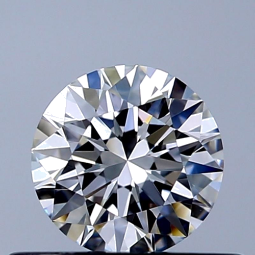 0.41 carat F-VVS1 Excellent cut Natūralus Round Deimantas (1)