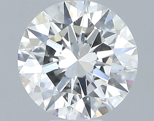 0.5 carat H-SI1 Excellent cut Natūralus Round Deimantas (1)