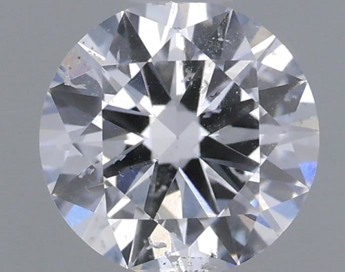 0.4 carat D-SI2 Very Good cut Natūralus Round Deimantas (1)