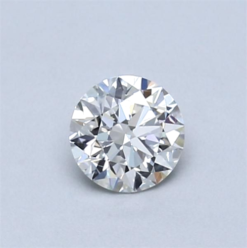 0.43 carat H-VVS1 Excellent cut Natūralus Round Deimantas (1)