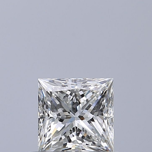 0.51 carat F-VVS1 Natūralus Princess Deimantas (1)