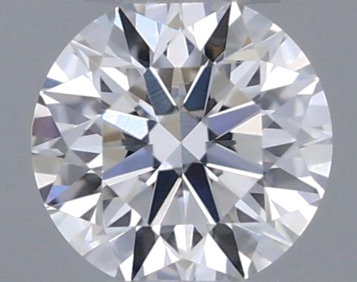 0.18 carat E-VVS2 Excellent cut Natūralus Round Deimantas (1)