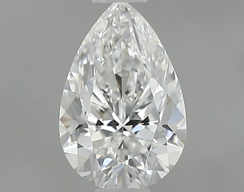 0.5 carat E-VS1 Natūralus Pear Deimantas (1)