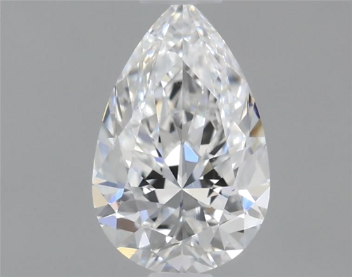 0.4 carat F-VS1 Natūralus Pear Deimantas (1)
