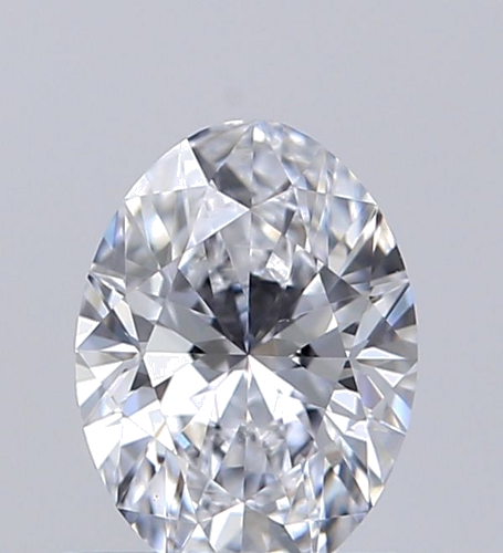 0.51 carat D-VS1 Natūralus Oval Deimantas (1)