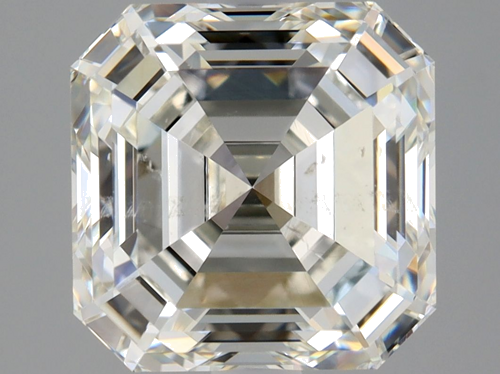 3.01 carat J-SI1 Natūralus Asscher Deimantas (1)