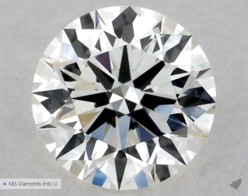0.3 carat K-SI2 Excellent cut Natūralus Round Deimantas (1)