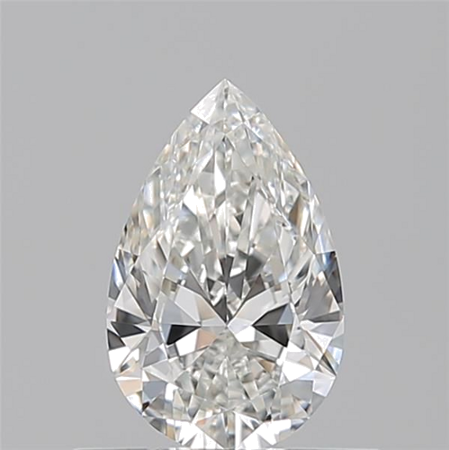 0.53 carat G-SI1 Natūralus Pear Deimantas (1)