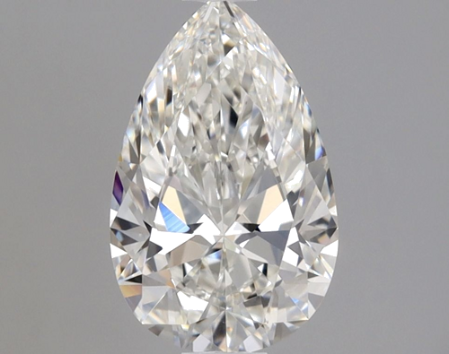 0.91 carat G-VVS1 Natūralus Pear Deimantas (1)