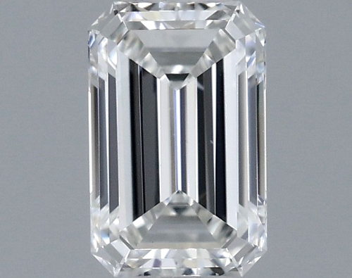 0.41 carat F-VS2 Natūralus Emerald Deimantas (1)