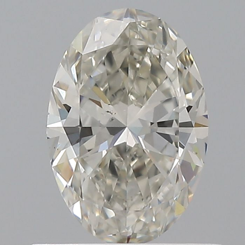 0.6 carat I-SI1 Natūralus Oval Deimantas (1)
