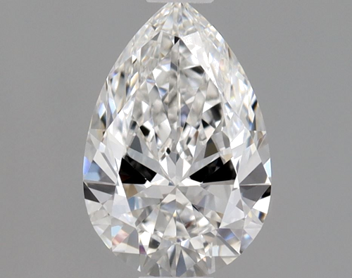 0.5 carat E-VVS2 Natūralus Pear Deimantas (1)