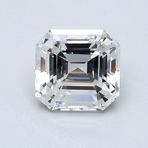 1.01 carat E-VVS1 Natūralus Asscher Deimantas (1)