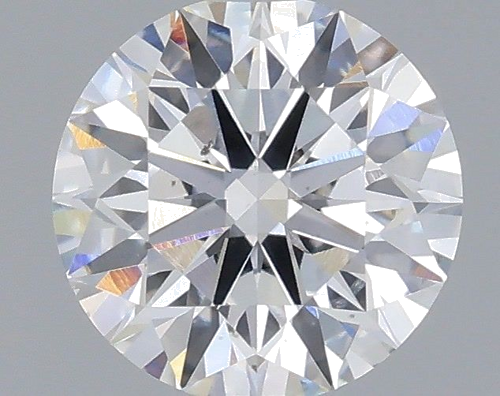 0.58 carat E-SI1 Excellent cut Natūralus Round Deimantas (1)