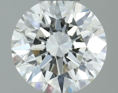 0.52 carat J-IF Excellent cut Natūralus Round Deimantas (1)