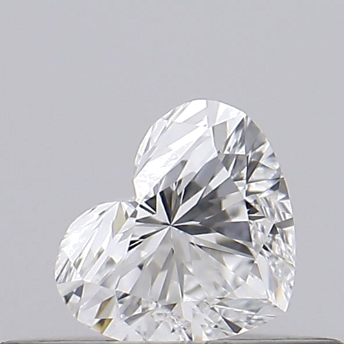 0.2 carat E-VVS2 Natūralus Heart Deimantas (1)