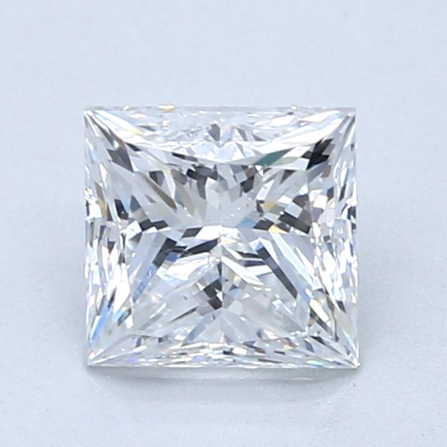 1.71 carat D-SI2 Natūralus Princess Deimantas (1)