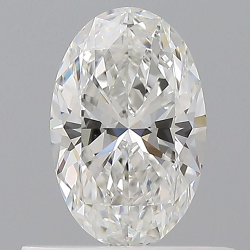 0.53 carat F-VVS2 Natūralus Oval Deimantas (1)