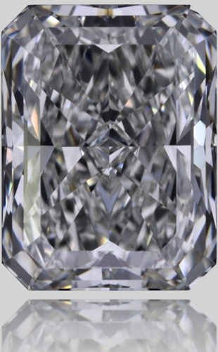 1.01 carat I-IF Natūralus Radiant Deimantas (1)