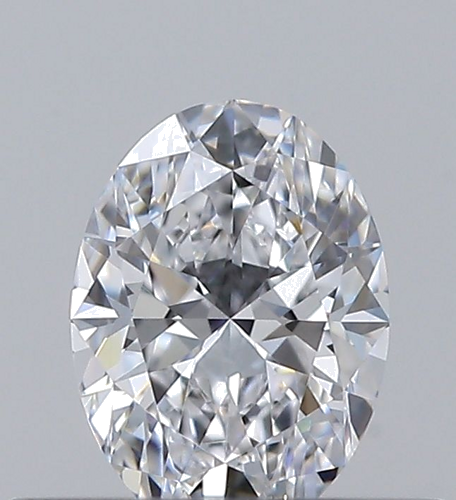 0.31 carat D-VVS1 Natūralus Oval Deimantas (1)