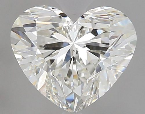 1.71 carat I-VS2 Natūralus Heart Deimantas (1)